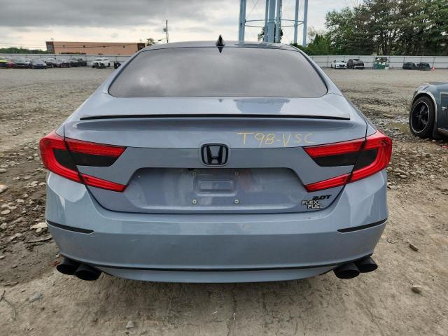 1HGCV2F31NA014844 - 2022 HONDA ACCORD SPORT ნაცრისფერი ფოტო 6