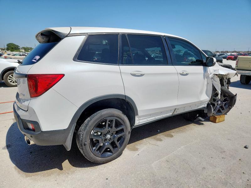 5FNYF8H51PB029793 - 2023 HONDA PASSPORT EXL Blanc photo 3