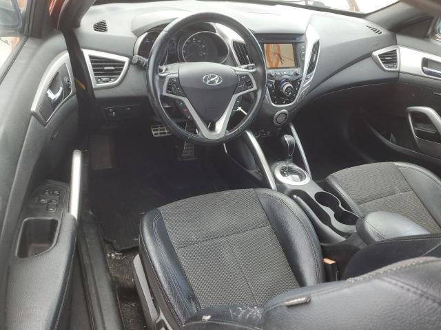 KMHTC6AD8GU281262 - 2016 HYUNDAI VELOSTER ORANGE photo 8