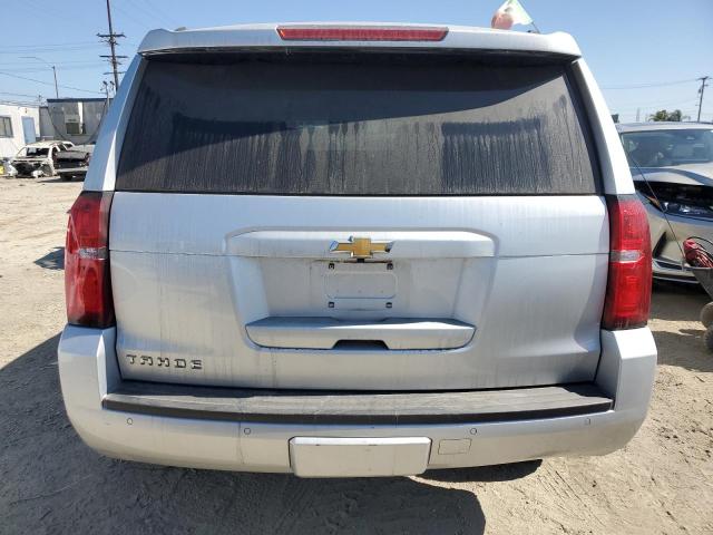 1GNSKBKC1LR243586 - 2020 CHEVROLET TAHOE K1500 LT SILVER photo 6