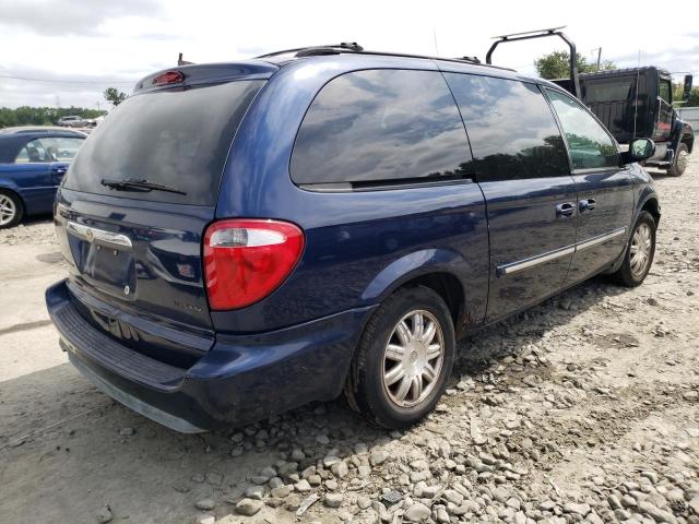 2A8GP54L16R781632 - 2006 CHRYSLER TOWN & COU TOURING BLUE photo 3