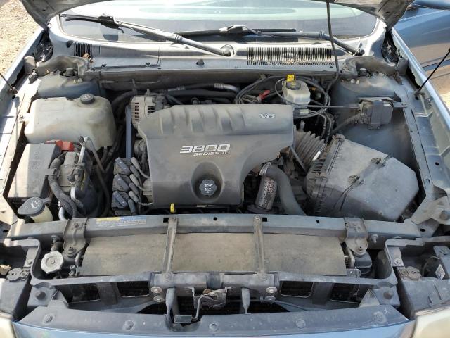 1G4HP54K92U147190 - 2002 BUICK LESABRE CUSTOM BLUE photo 11