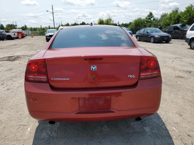 2B3KA53H37H820410 - 2007 DODGE CHARGER R/T RED photo 6