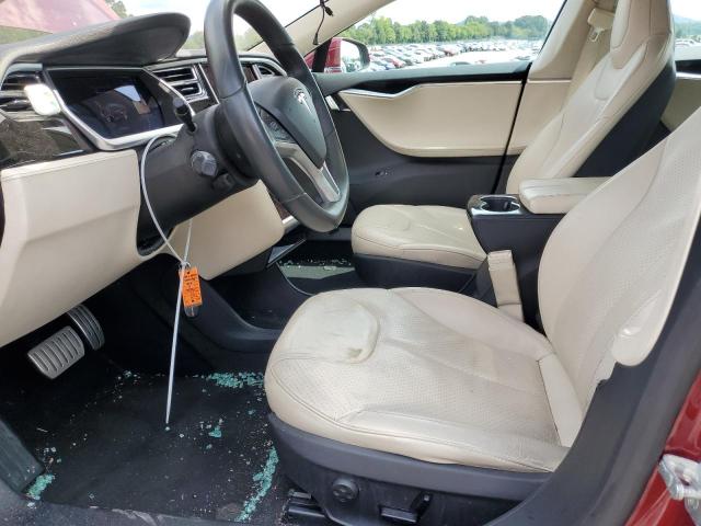 5YJSA1DN3CFS00961 - 2012 TESLA MODEL S Qırmızı foto 7