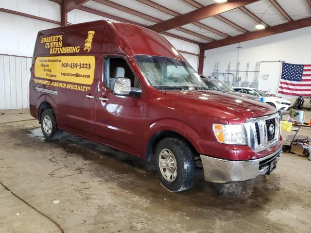 1N6AF0LY8CN111632 - 2012 NISSAN NV 2500 MAROON photo 4