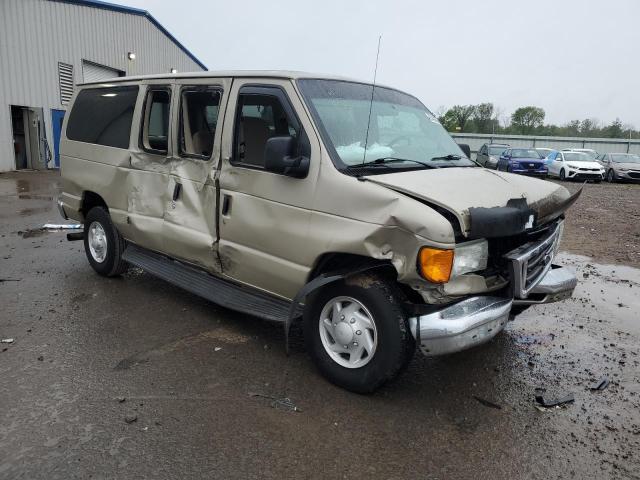 1FBNE31P57DA25536 - 2007 FORD ECONOLINE E350 SUPER DUTY WAGON GOLD photo 4