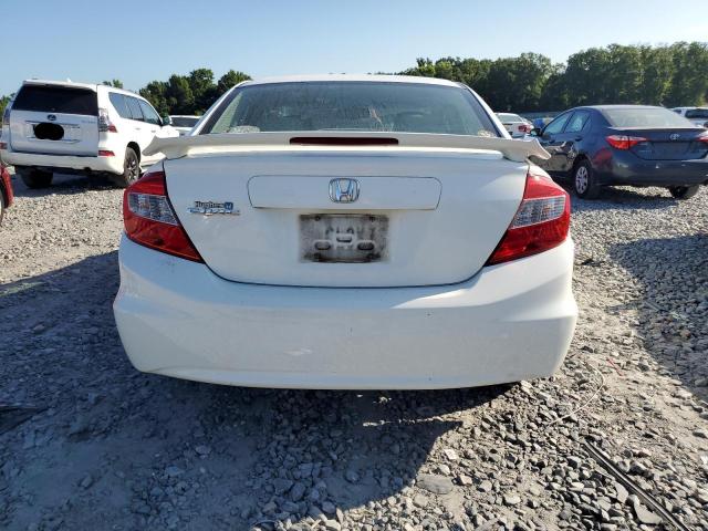 2HGFB2F91CH529691 - 2012 HONDA CIVIC EXL WHITE photo 6