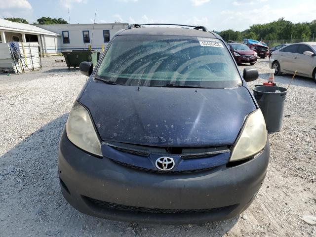 5TDZA23C56S402821 - 2006 TOYOTA SIENNA CE BLUE photo 5