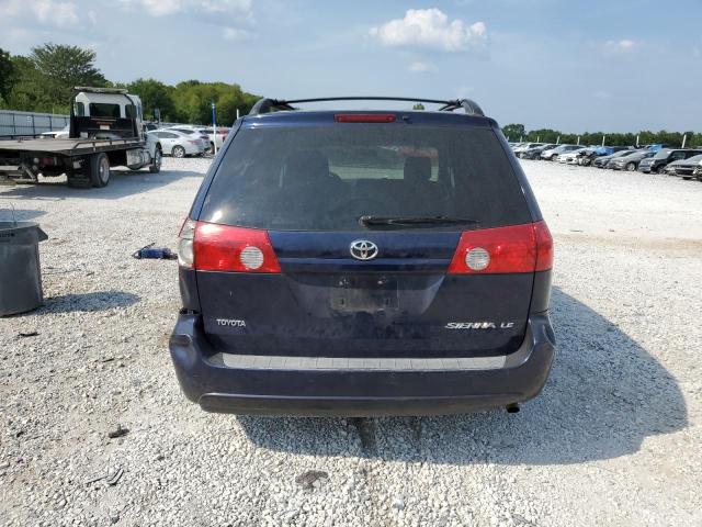 5TDZA23C56S402821 - 2006 TOYOTA SIENNA CE BLUE photo 6