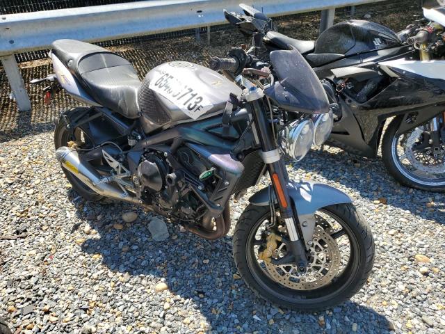 SMTD02NE59J384142 - 2009 TRIUMPH MOTORCYCLE STREET TRI R GRAY photo 1