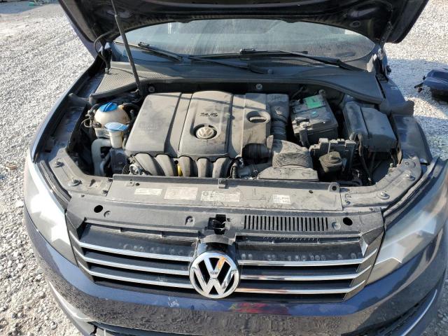 1VWAP7A33EC009313 - 2014 VOLKSWAGEN PASSAT S BLUE photo 11