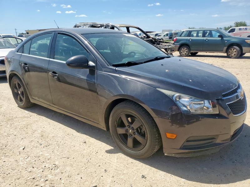 1G1PC5SB4D7310613 - 2013 CHEVROLET CRUZE LT BLACK photo 4