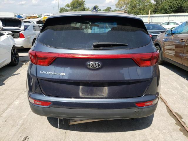 KNDPM3AC7J7449617 - 2018 KIA SPORTAGE LX BLUE photo 6