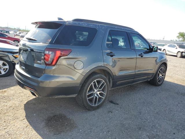 1FM5K8GT2GGD14261 - 2016 FORD EXPLORER SPORT CHARCOAL photo 3