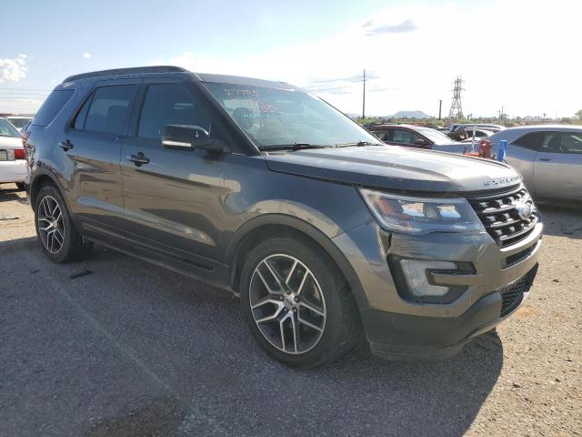 1FM5K8GT2GGD14261 - 2016 FORD EXPLORER SPORT CHARCOAL photo 4