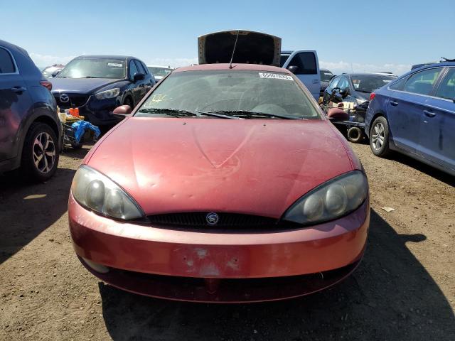 1ZWFT61L3Y5638571 - 2000 MERCURY COUGAR V6 RED photo 5