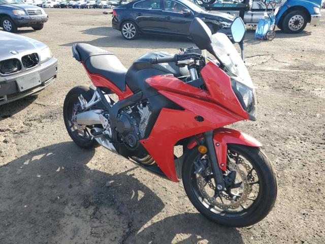 MLHRC7404E5001273 - 2014 HONDA CBR650 F RED photo 1