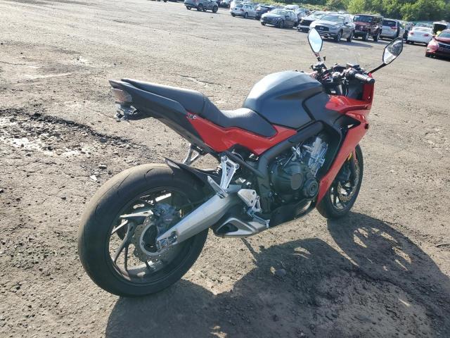 MLHRC7404E5001273 - 2014 HONDA CBR650 F RED photo 4