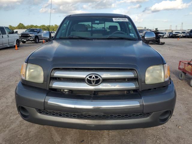 5TBRN34184S447460 - 2004 TOYOTA TUNDRA ACCESS CAB SR5 GRAY photo 5