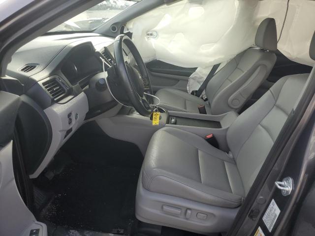 5FNYF5H59MB025193 - 2021 HONDA PILOT EXL GRAY photo 7