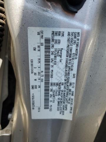 1FADP3E26DL235764 - 2013 FORD FOCUS S SILVER photo 12