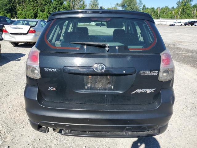 2T1KR32E15C504031 - 2005 TOYOTA COROLLA MA XR BLACK photo 6