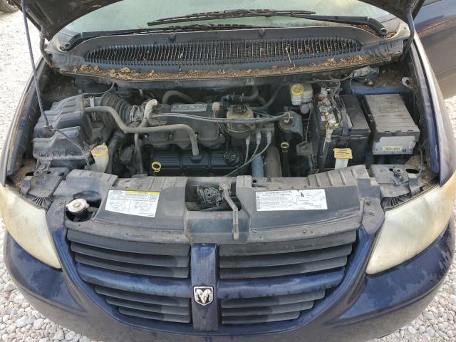 2D4GP44L46R658878 - 2006 DODGE GRAND CARA SXT BLUE photo 12