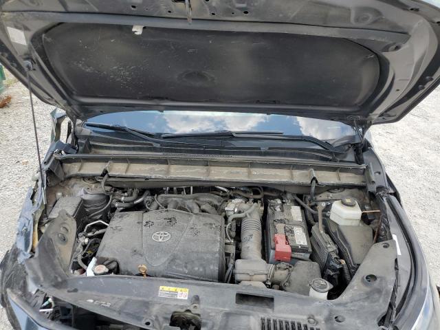 5TDHZRBH7MS117187 - 2021 TOYOTA HIGHLANDER XLE GRAY photo 12