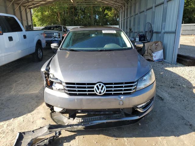 1VWCN7A36DC149319 - 2013 VOLKSWAGEN PASSAT SEL GRAY photo 5