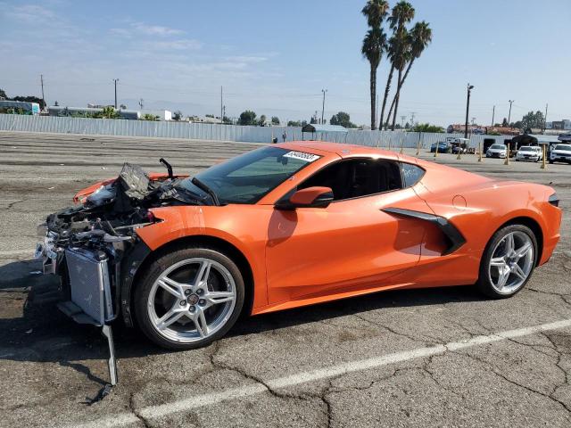 1G1YA2D49M5113083 - 2021 CHEVROLET CORVETTE STINGRAY 1LT ORANGE photo 1