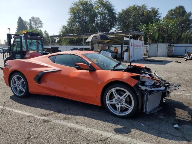 1G1YA2D49M5113083 - 2021 CHEVROLET CORVETTE STINGRAY 1LT ORANGE photo 4