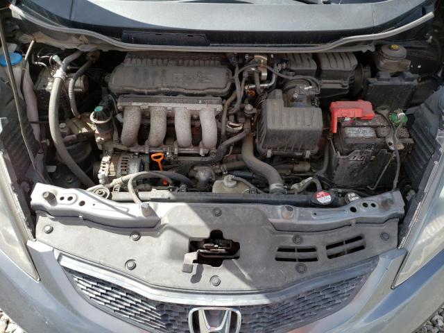 JHMGE8H30DC075507 - 2013 HONDA FIT SILVER photo 11