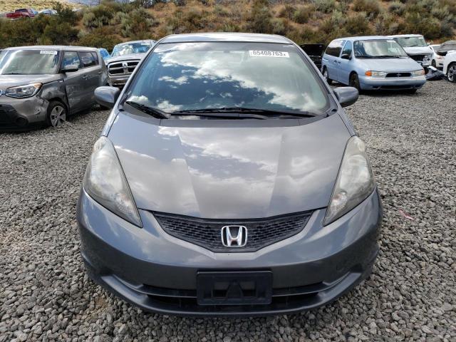 JHMGE8H30DC075507 - 2013 HONDA FIT SILVER photo 5