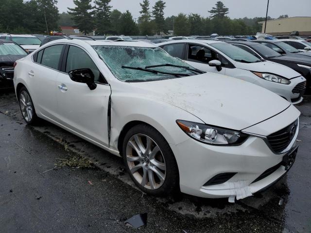 JM1GJ1V56F1216377 - 2015 MAZDA 6 TOURING WHITE photo 4