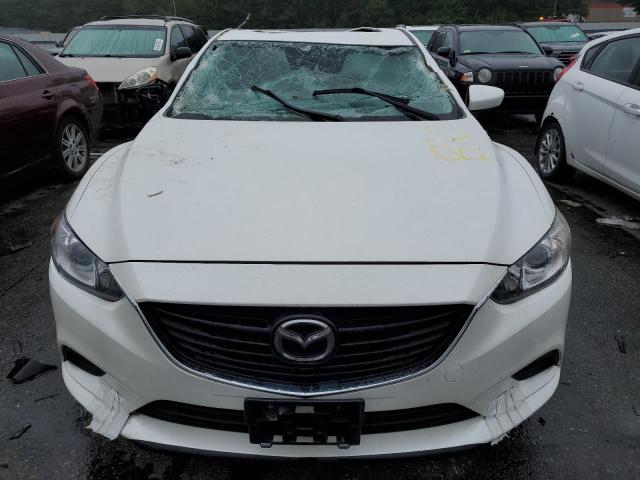 JM1GJ1V56F1216377 - 2015 MAZDA 6 TOURING WHITE photo 5