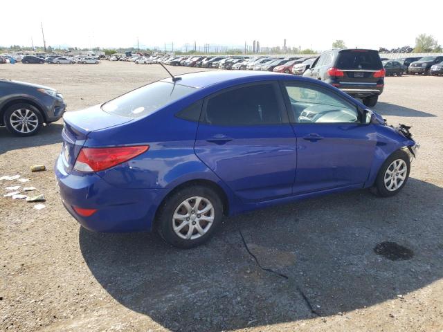 KMHCT4AE6CU232875 - 2012 HYUNDAI ACCENT GLS BLUE photo 3