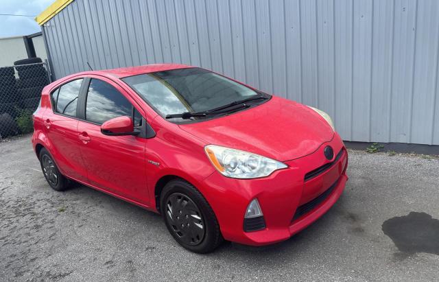 JTDKDTB34C1512333 - 2012 TOYOTA PRIUS C RED photo 1