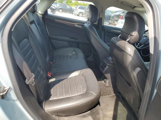 3FA6P0LU0DR303005 - 2013 FORD FUSION SE HYBRID TURQUOISE photo 10