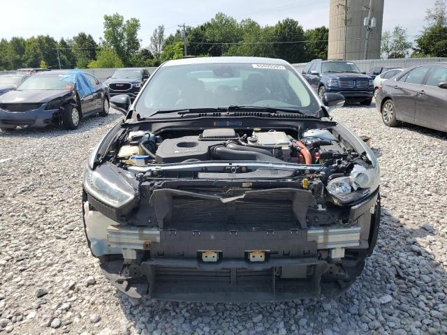 3FA6P0LU0DR303005 - 2013 FORD FUSION SE HYBRID TURQUOISE photo 5