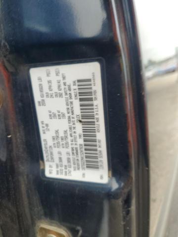 1B7GG22NX1S207838 - 2001 DODGE DAKOTA BLUE photo 12