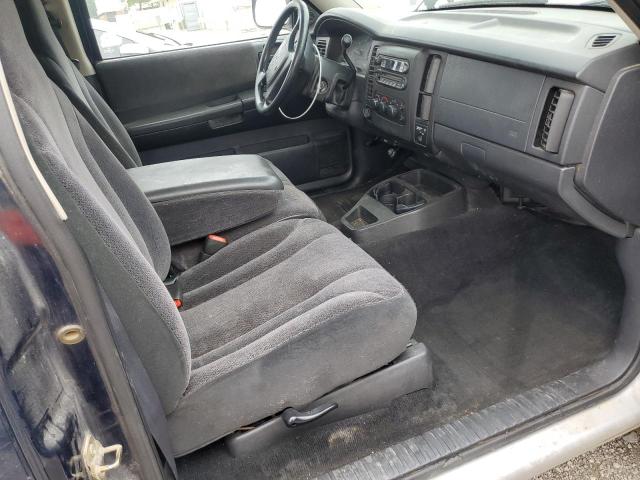 1B7GG22NX1S207838 - 2001 DODGE DAKOTA BLUE photo 8