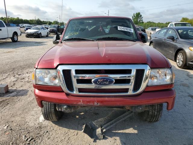 1FTYR14D09PA24251 - 2009 FORD RANGER SUPER CAB RED photo 5