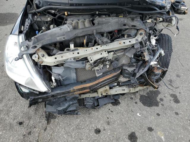 3N1BC1CP2CK299747 - 2012 NISSAN VERSA S Սև լուսանկար 11