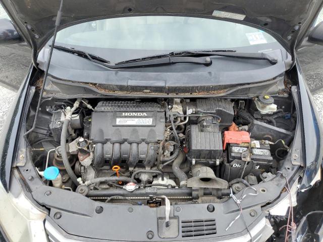 JHMZE2H74AS033271 - 2010 HONDA INSIGHT EX BLACK photo 11