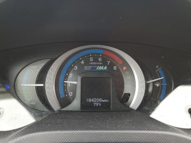 JHMZE2H74AS033271 - 2010 HONDA INSIGHT EX BLACK photo 9