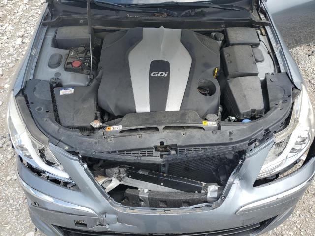 KMHGC4DD5EU259735 - 2014 HYUNDAI GENESIS 3.8L SILVER photo 11