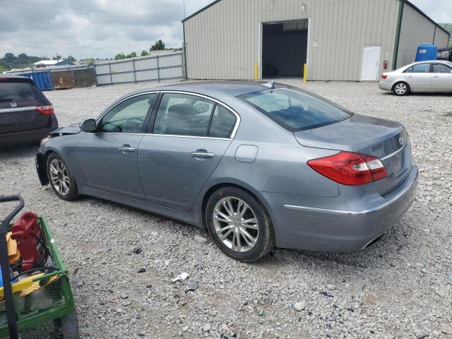 KMHGC4DD5EU259735 - 2014 HYUNDAI GENESIS 3.8L SILVER photo 2