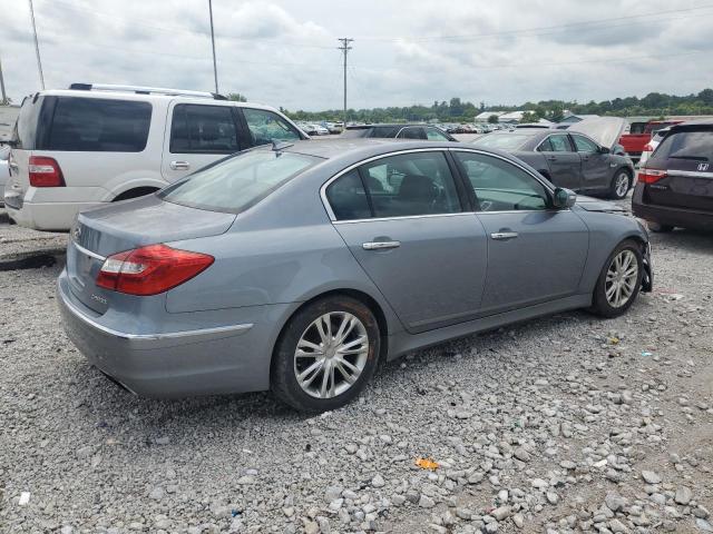 KMHGC4DD5EU259735 - 2014 HYUNDAI GENESIS 3.8L SILVER photo 3