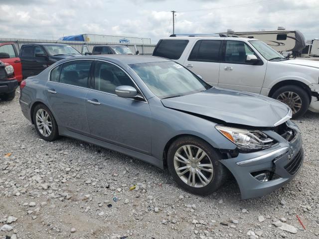 KMHGC4DD5EU259735 - 2014 HYUNDAI GENESIS 3.8L SILVER photo 4