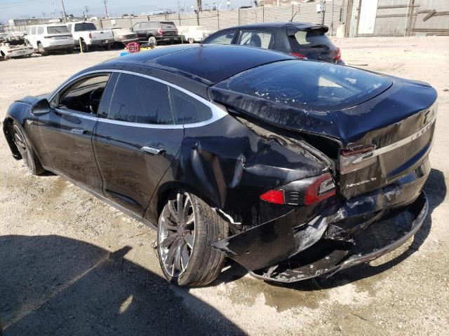 5YJSA1S18EFP51311 - 2014 TESLA MODEL S 黑色 照片 2